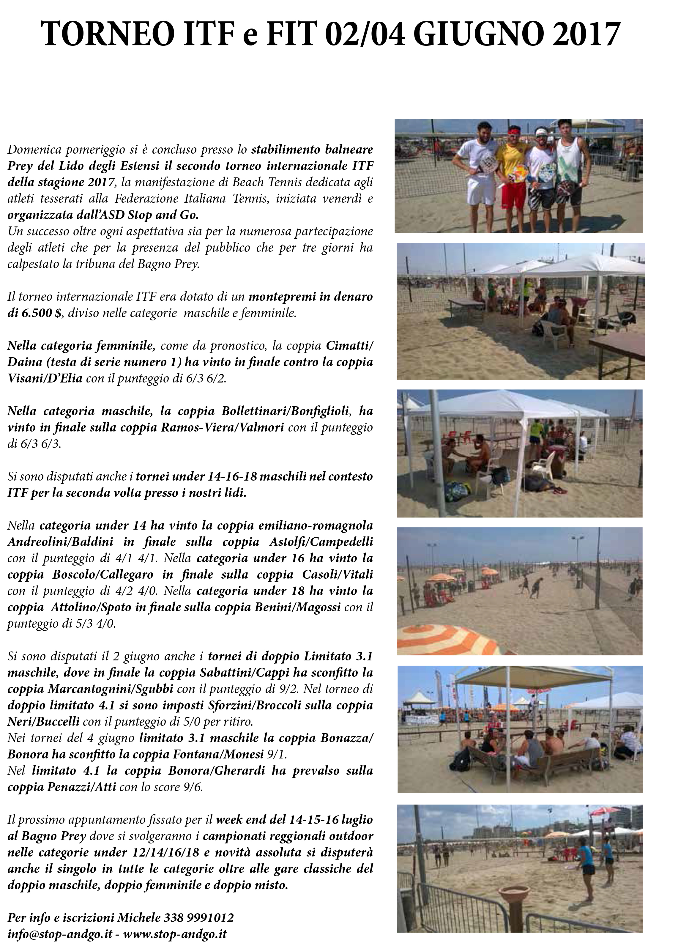 resoconto ITF